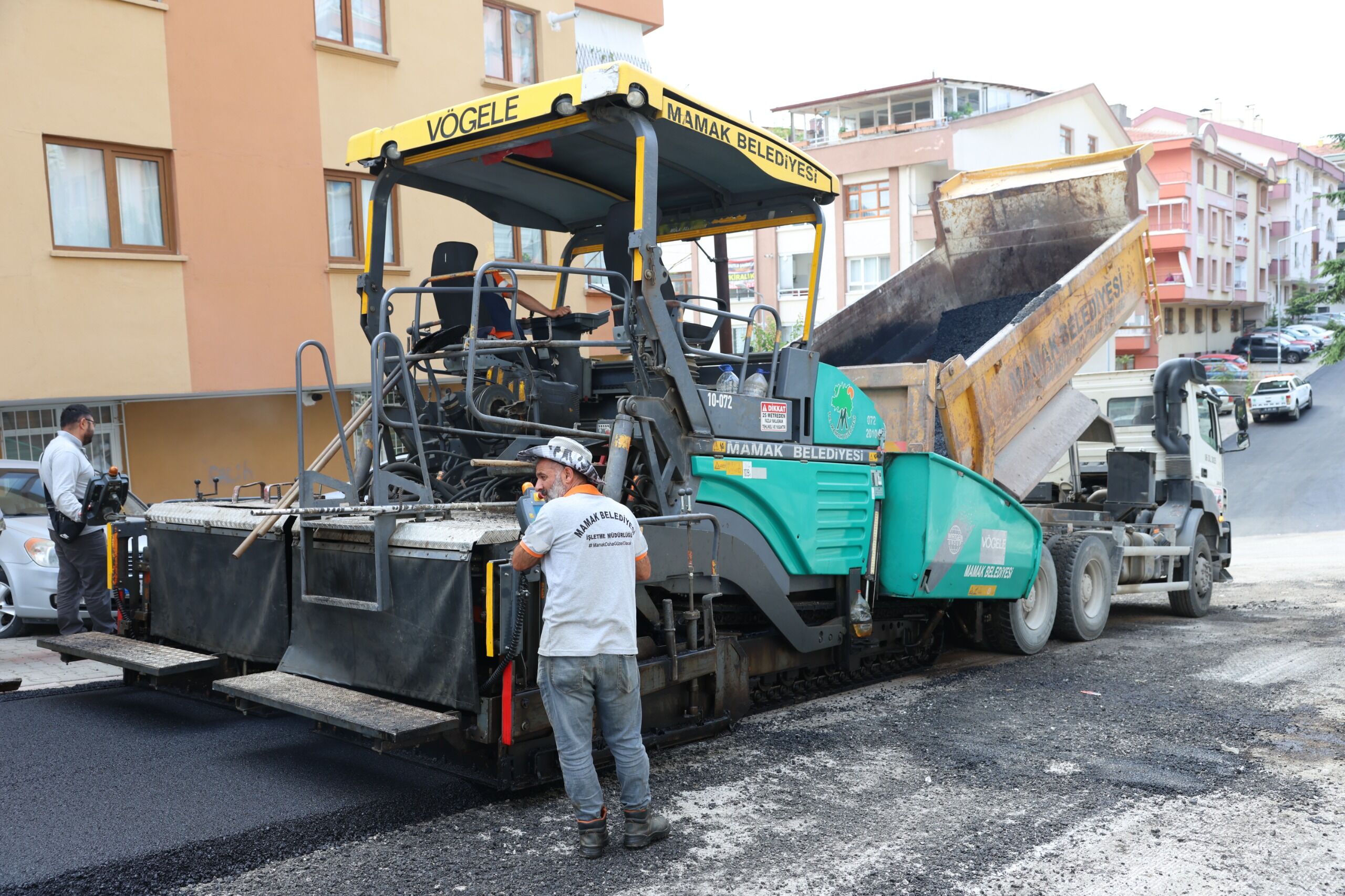 Mamak'ta Yol Çalışmaları Aralıksız Devam Ediyor (5)