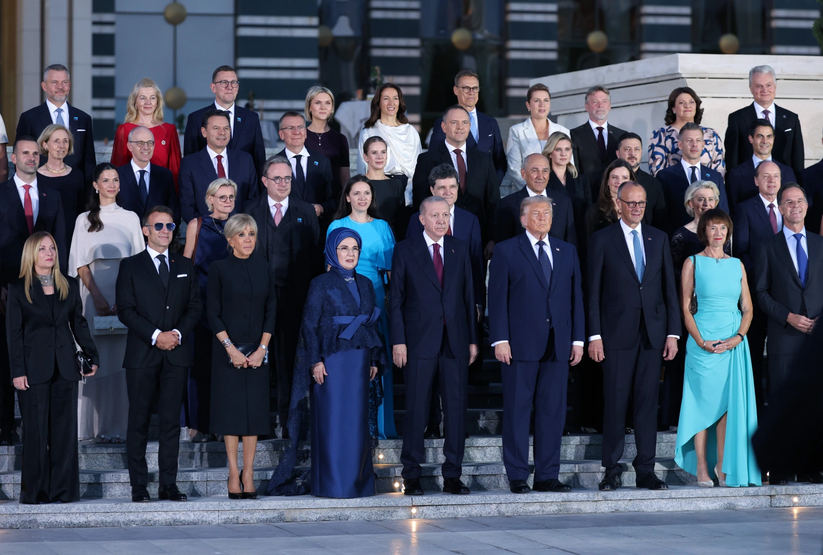 Nato Liderleri Cumhurbaşkanlığı Külliyesi'nde (2)