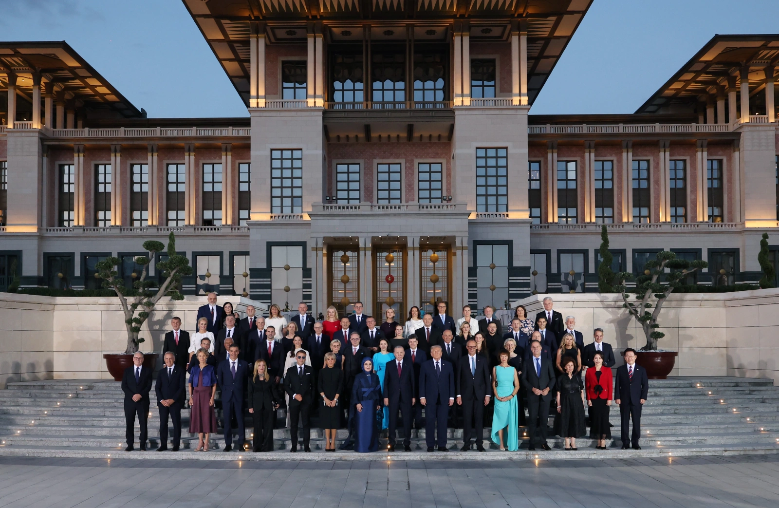 Nato Liderleri Cumhurbaşkanlığı Külliyesi'nde (4)-1
