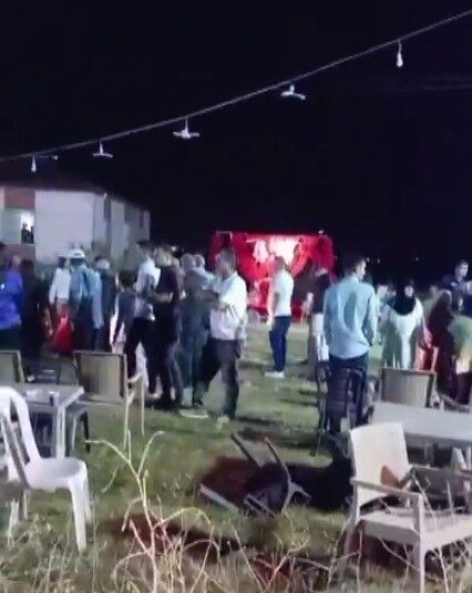 kına gecesinde silahlı ve bıçaklı kavga: