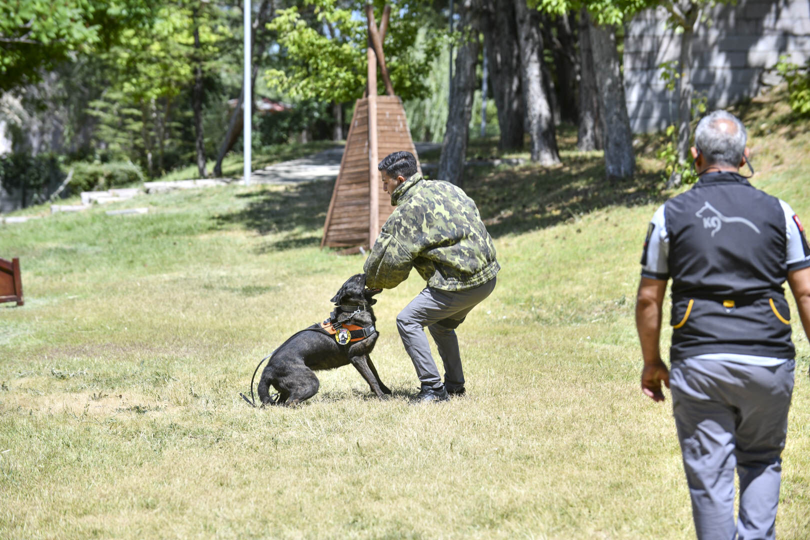 Abb'nin K9 Ekipleri Başkent'te 7 Gün 24 Saat Görevde (1)