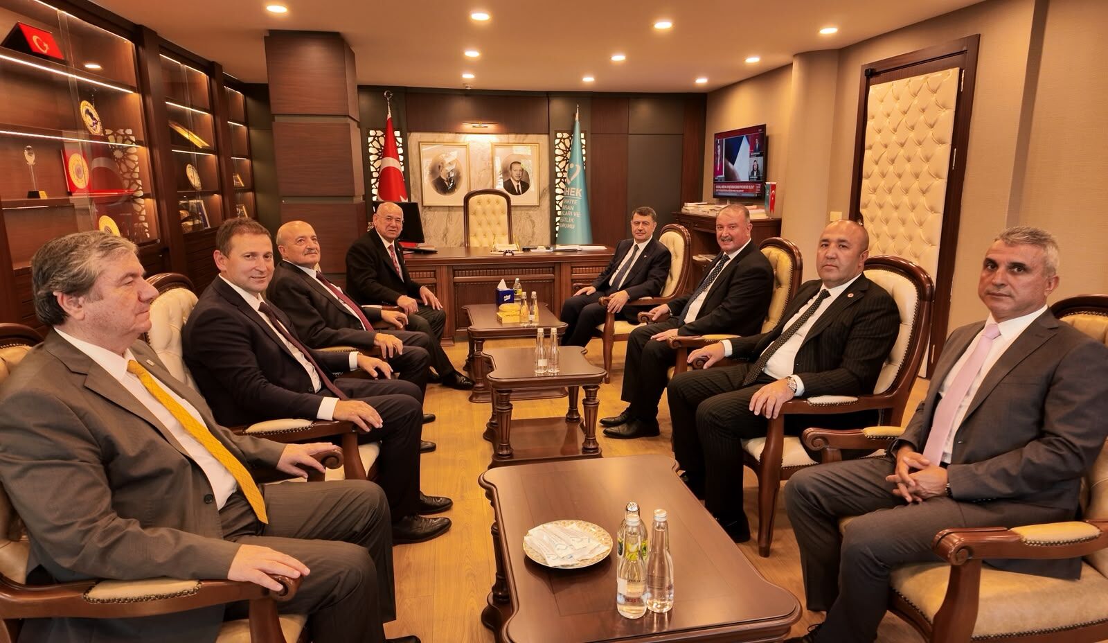 Ankesob’dan Ti̇hek Başkanı Şahin’e Ziyaret (1)