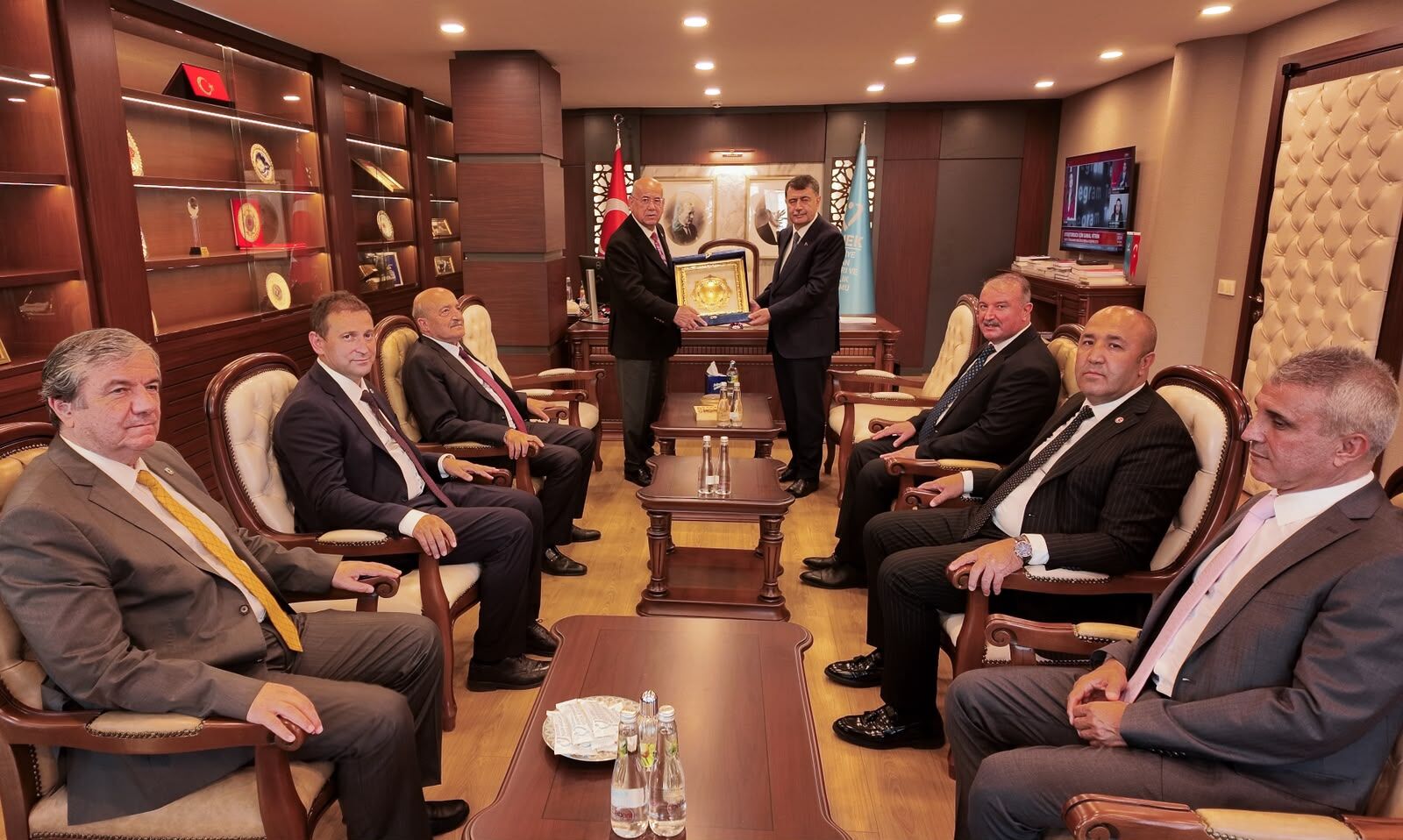Ankesob’dan Ti̇hek Başkanı Şahin’e Ziyaret (2)