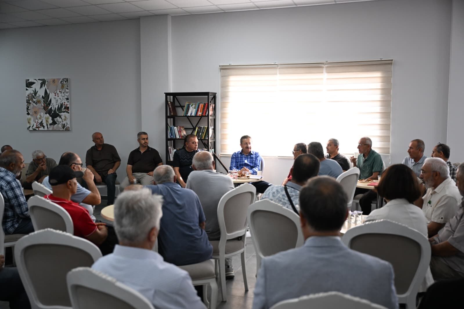Başkan Ti̇ryaki̇ Karapürçek Erkek Yaşam Merkezi̇’ni̇ Zi̇yaret Etti̇ (3)