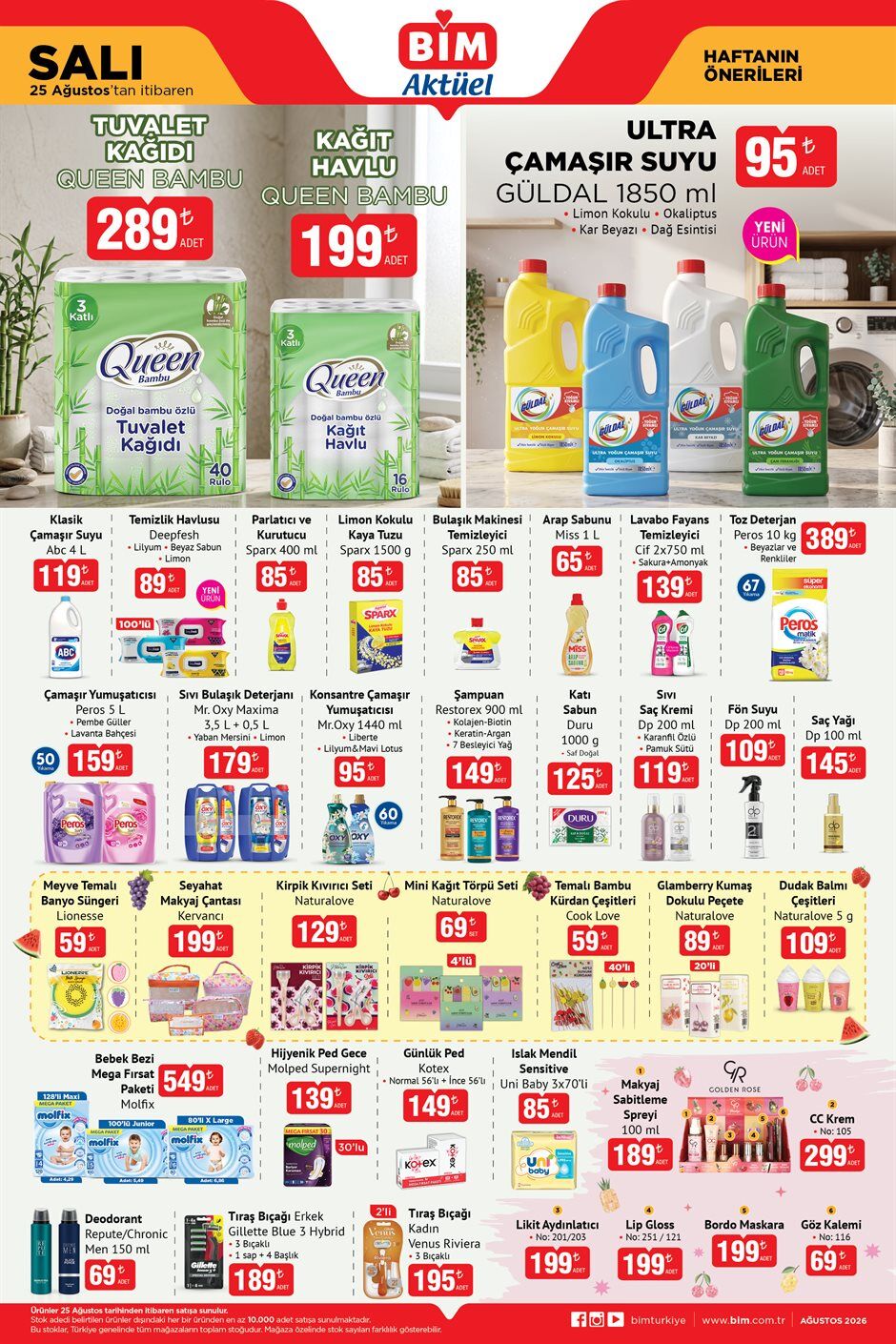 Bim 25 Ağustos