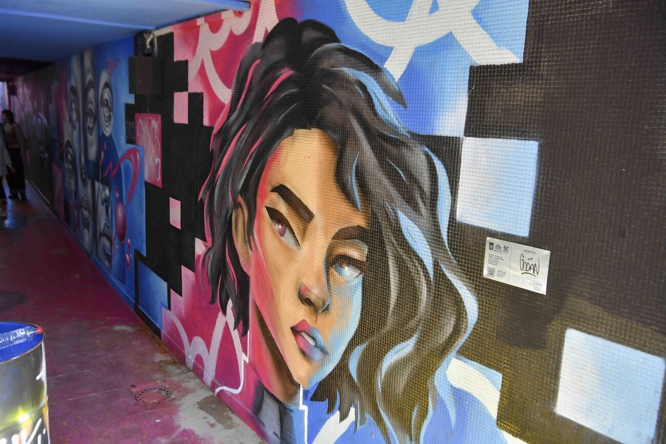 Farabi Alt Geçidi Grafiti Sanatıyla Renklendi (1)