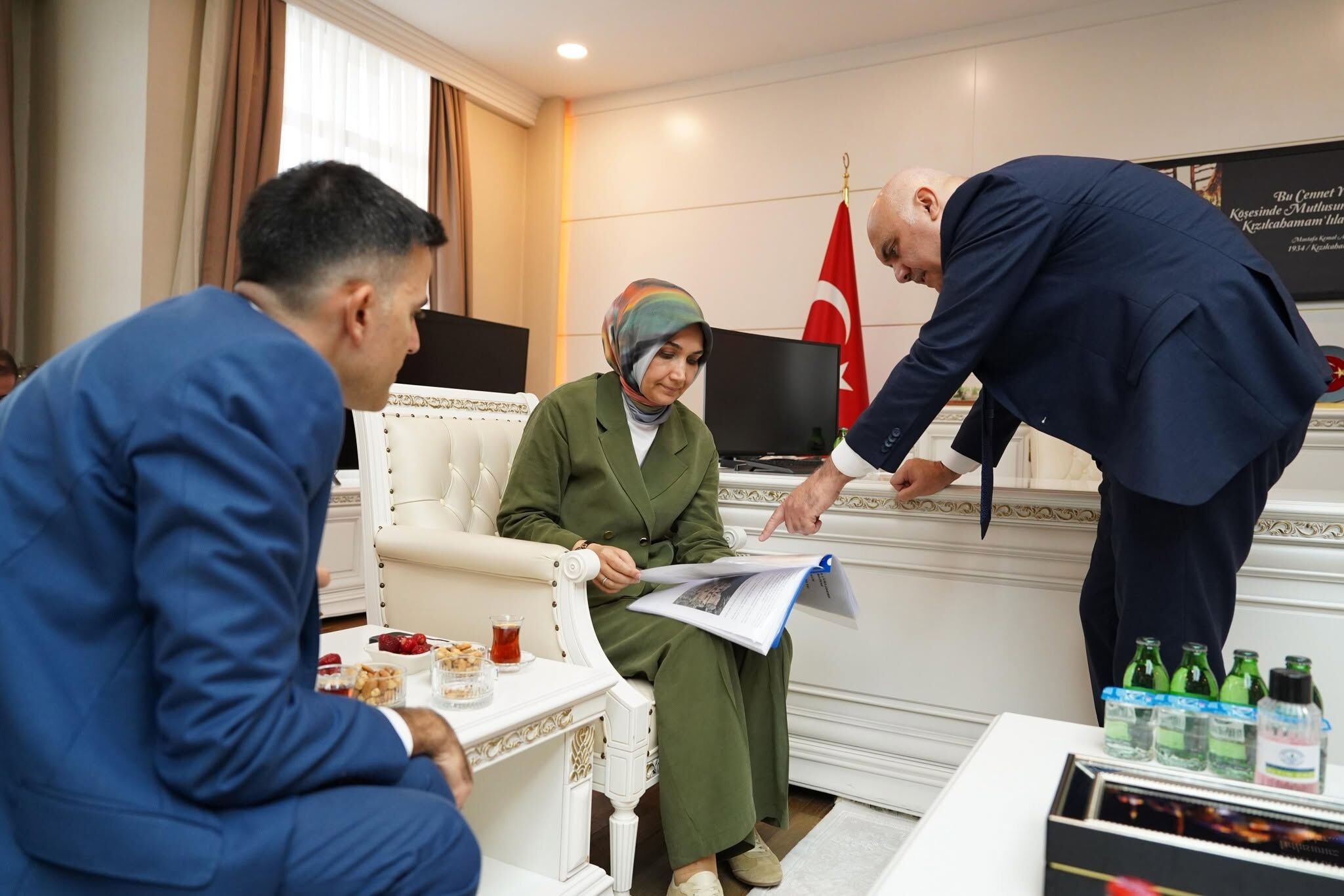 Kübra Güran Yiğitbaşı Kızılcahamam’ı Ziyaret Etti (1)