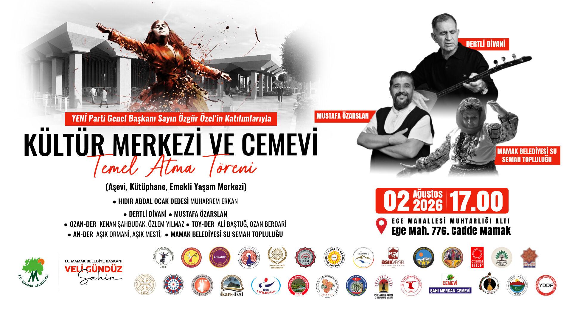 Mamak'ta Sosyal Ve Kültürel Tesisin Temeli Atılıyor (3)