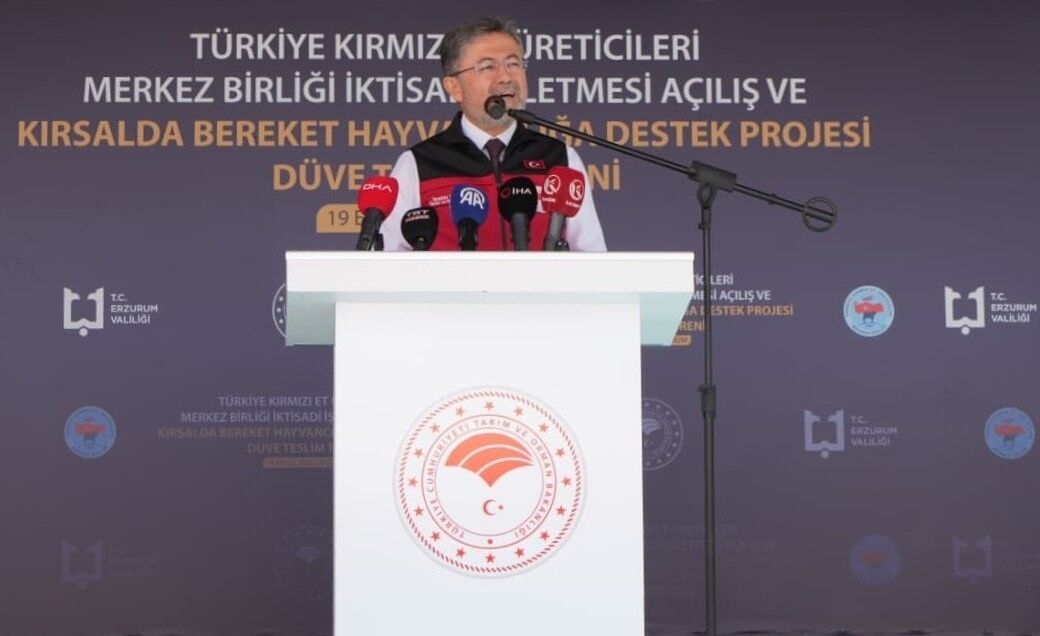 Erzurum'a 25 bin büyükbaş kapasiteli hayvancılık üssü