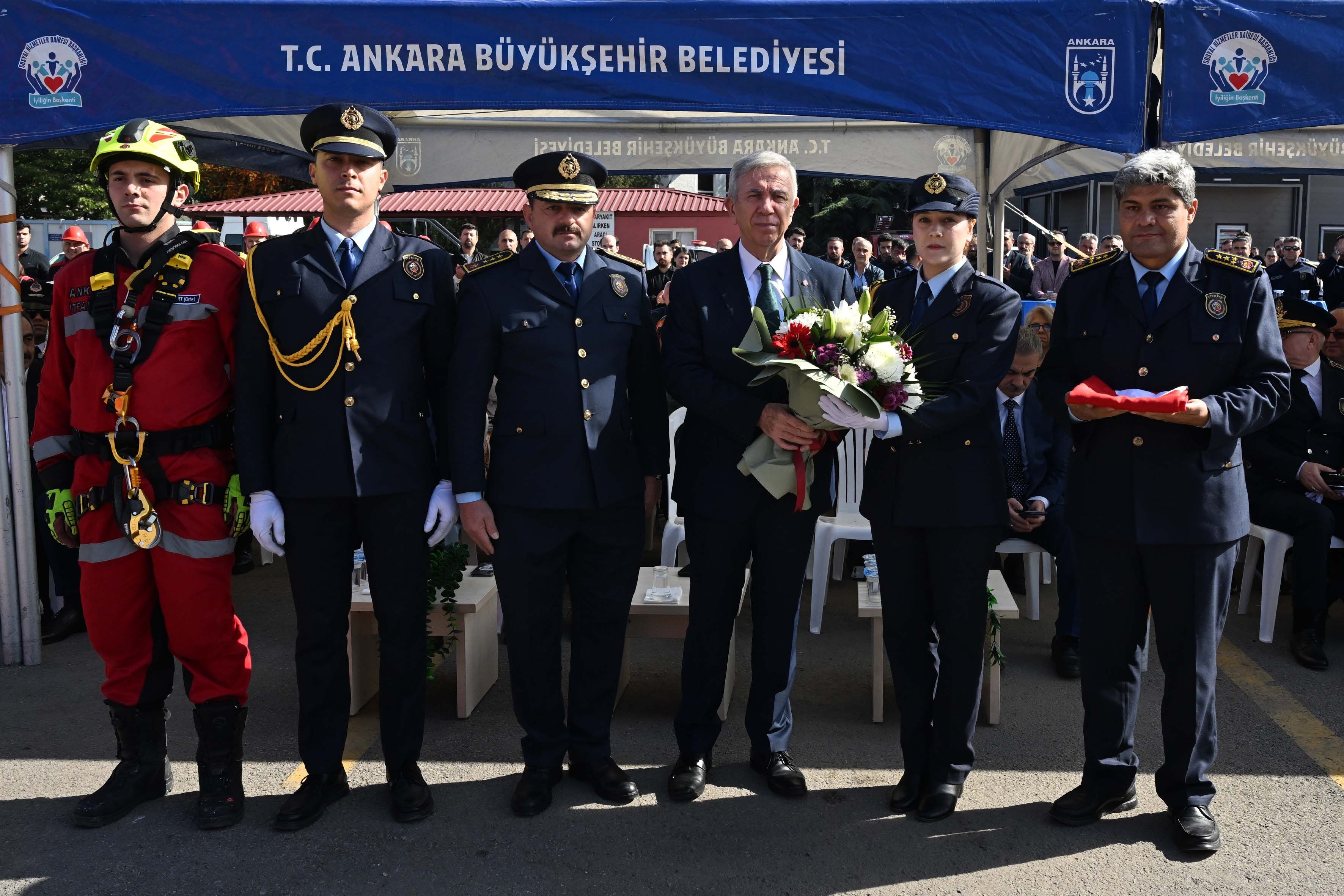 Ankara İtfaiyesi’nde 100 Personel Yemin Etti (4)