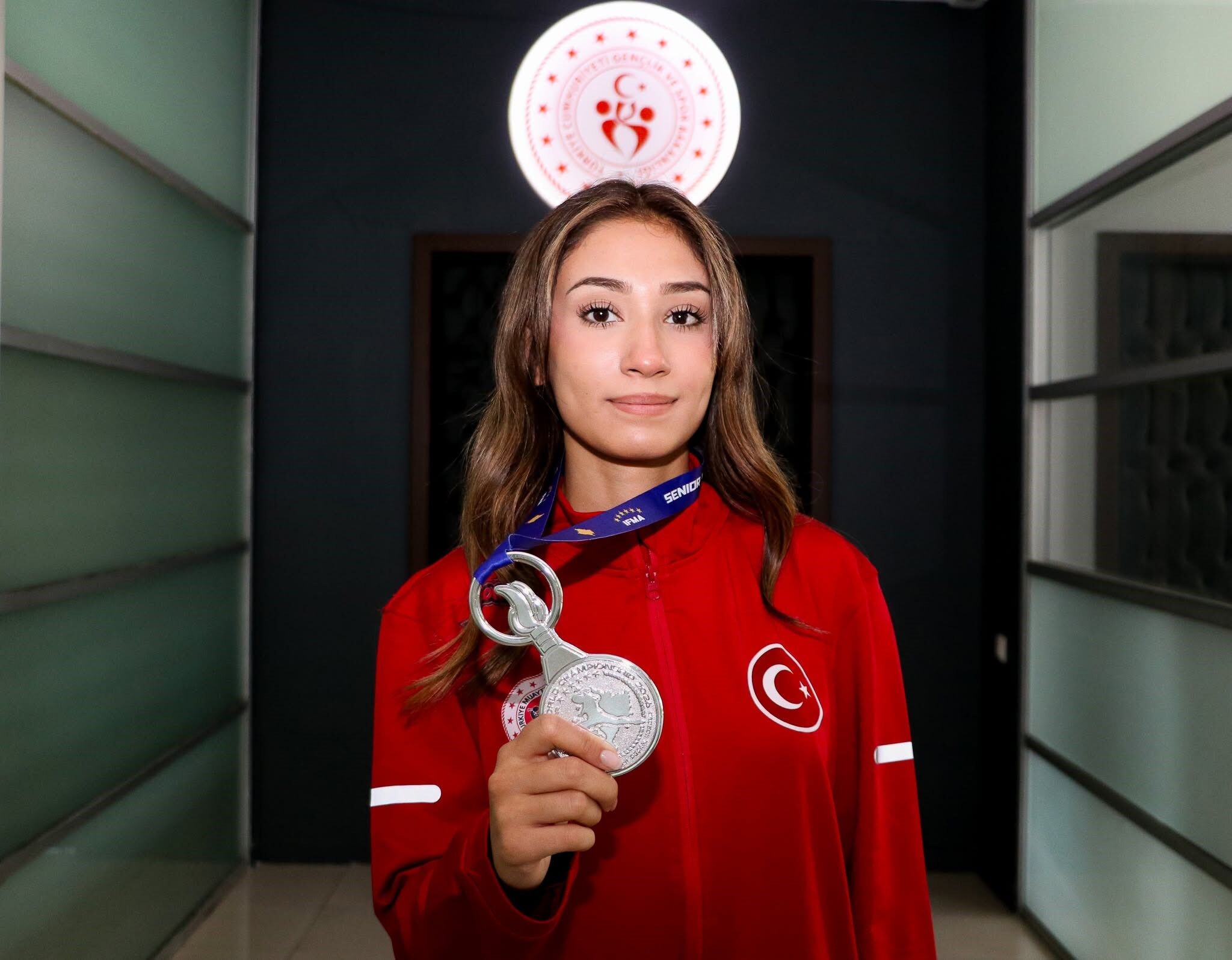 Berat Su Yılmazer dünya ikinciliğiyle Kayseri’de