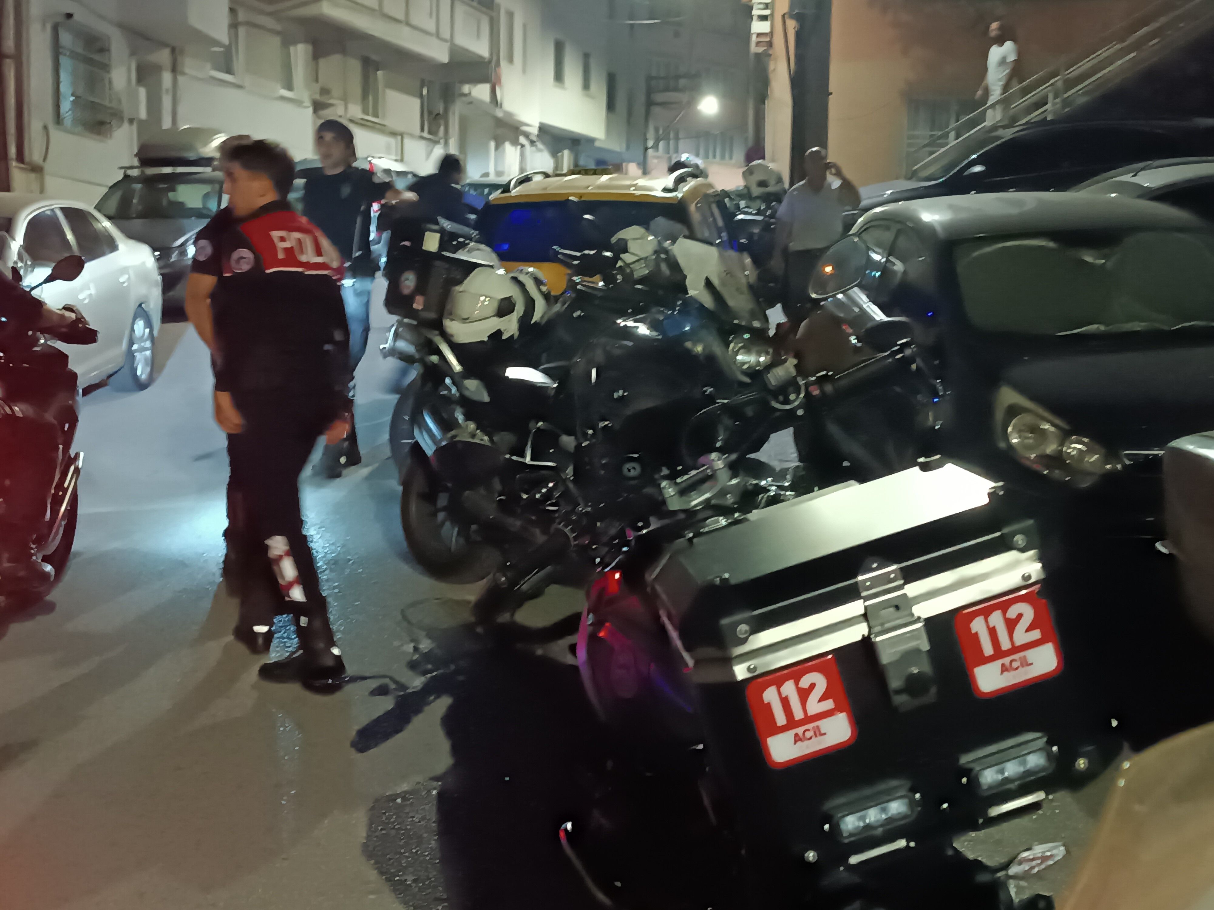 Bursa’da Taksiden Ateş (1)