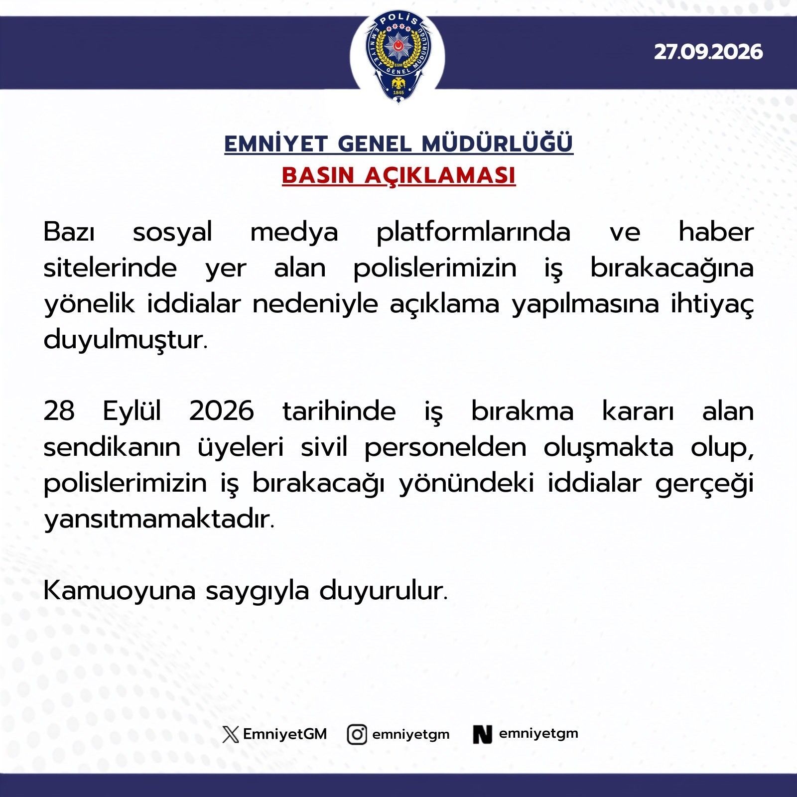 Egm Açiklama
