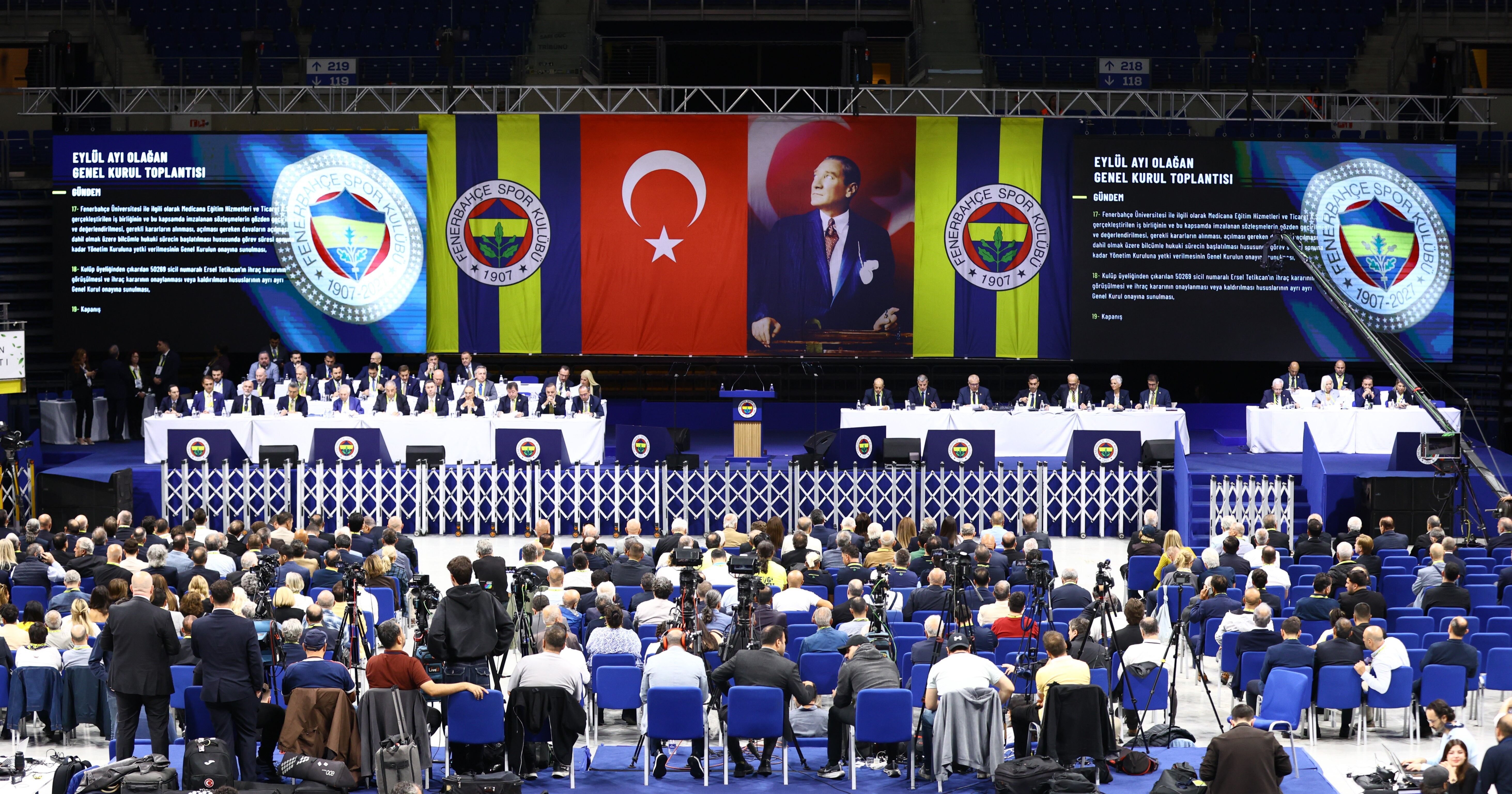 Fenerbahçe’de Olağan Mali Genel Kurul Başladı (3)