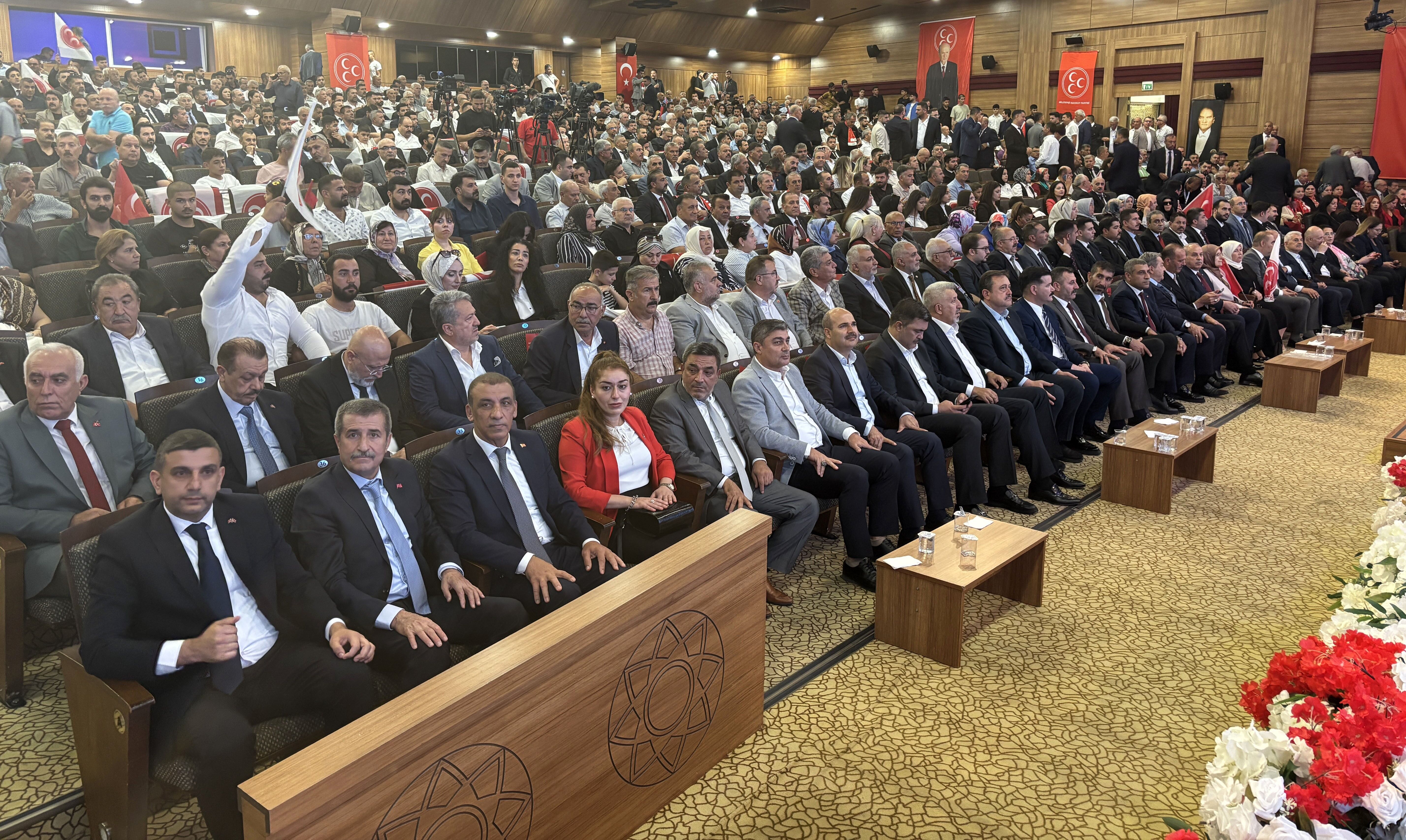 Mhp Gaziantep İl Kongresi’nde Kılıç Başkan Seçildi (1)
