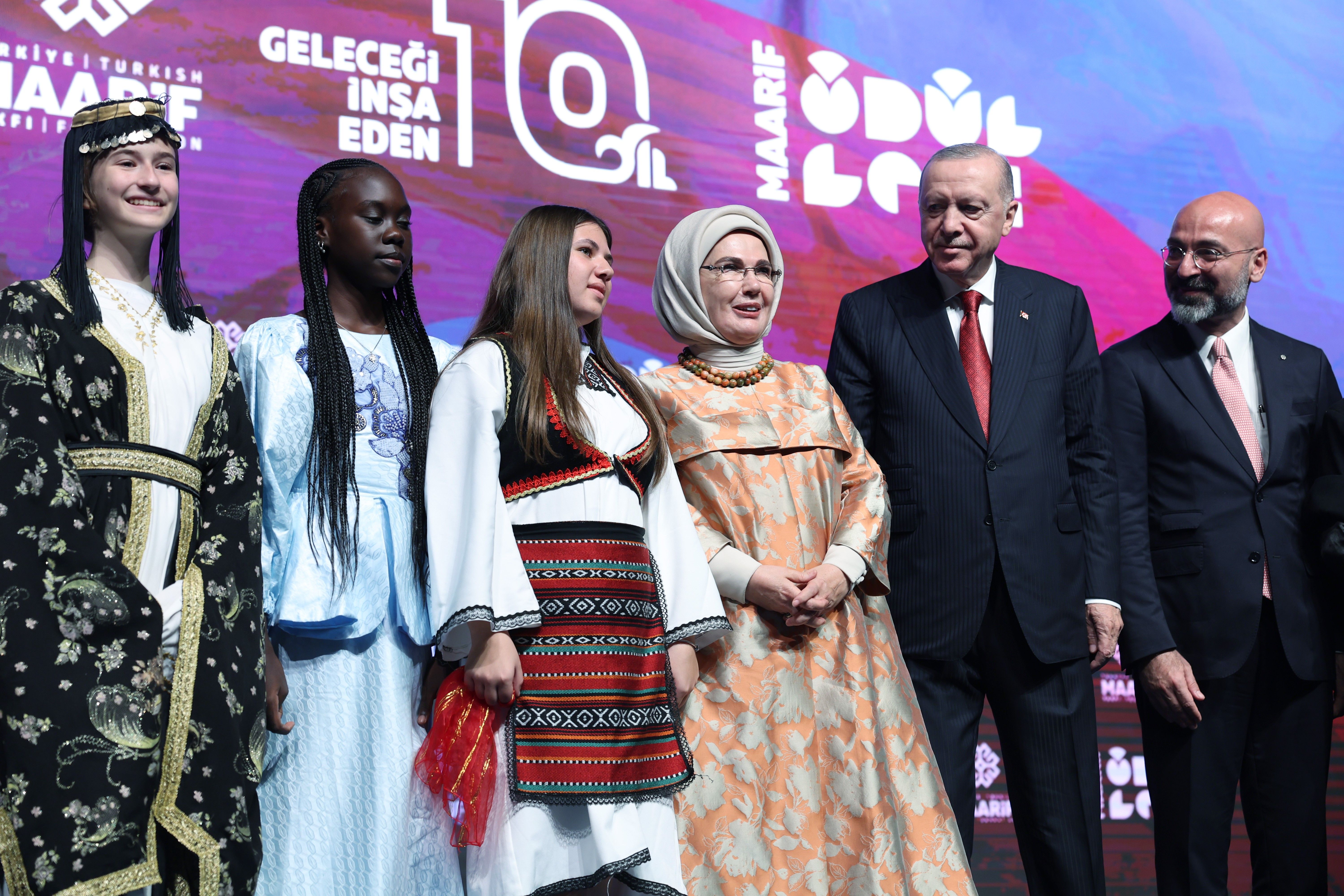 Cumhurbaşkanı Recep Tayyip Erdoğan, Türkiye Maarif Vakfının 10. yıl programı - 4