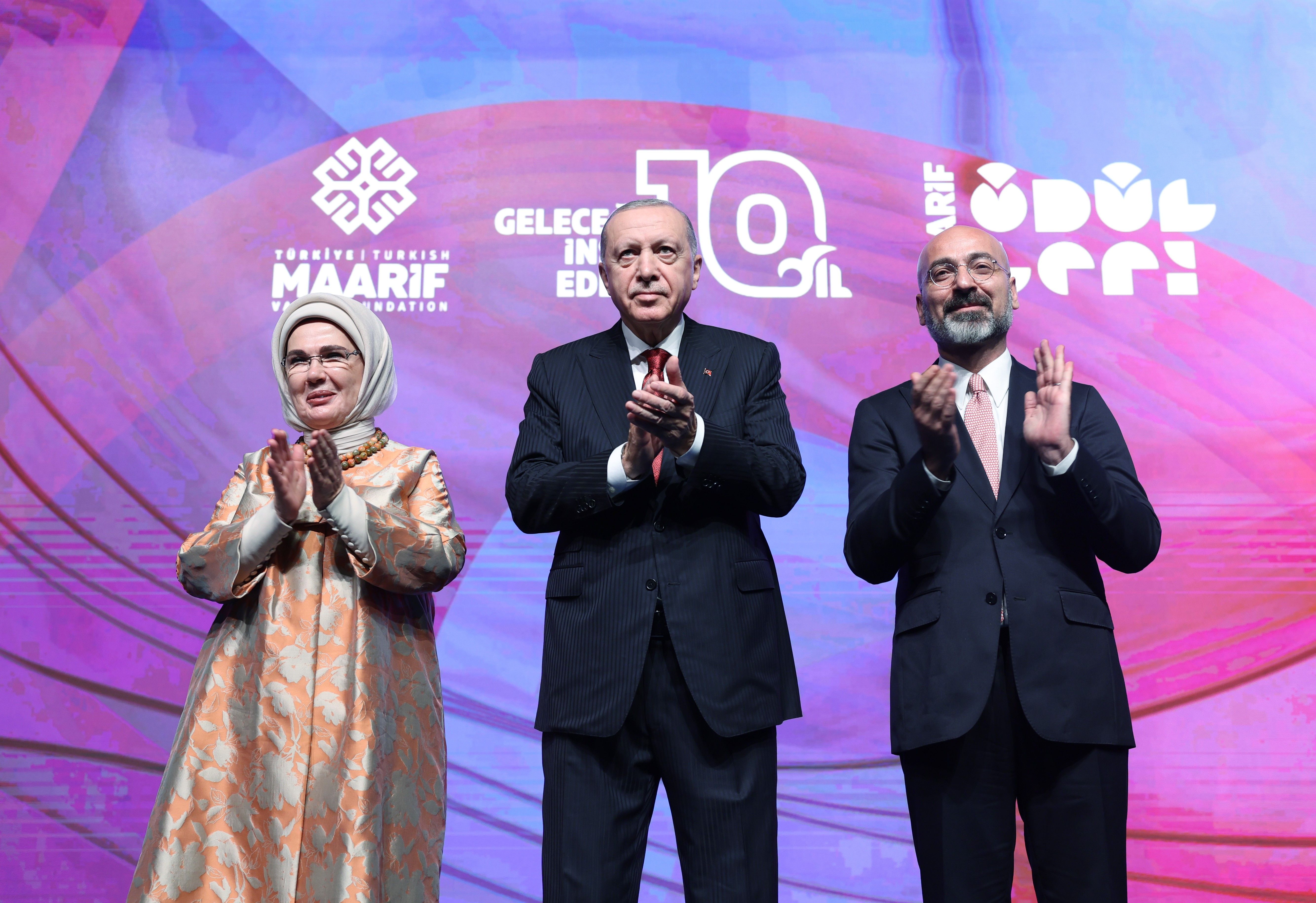 Cumhurbaşkanı Recep Tayyip Erdoğan, Türkiye Maarif Vakfının 10. yıl programı - 7