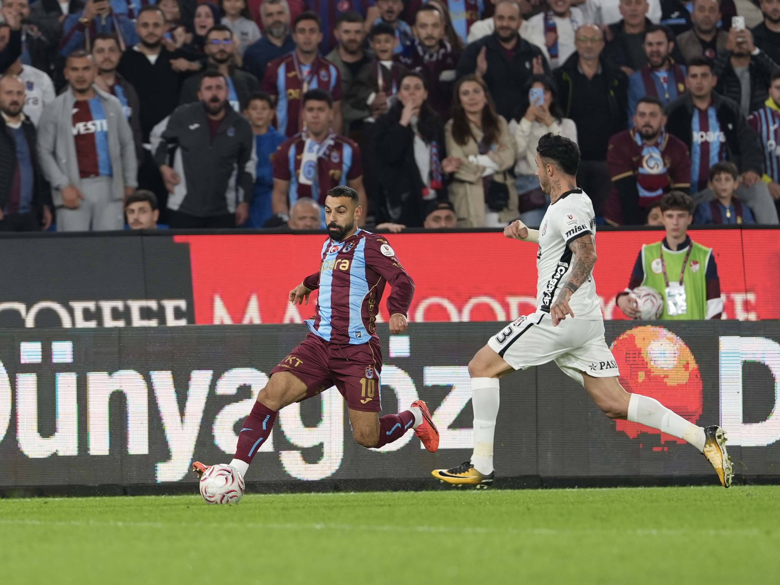 Trabzonspor, Beşiktaş'ı 2-0 mağlup etti