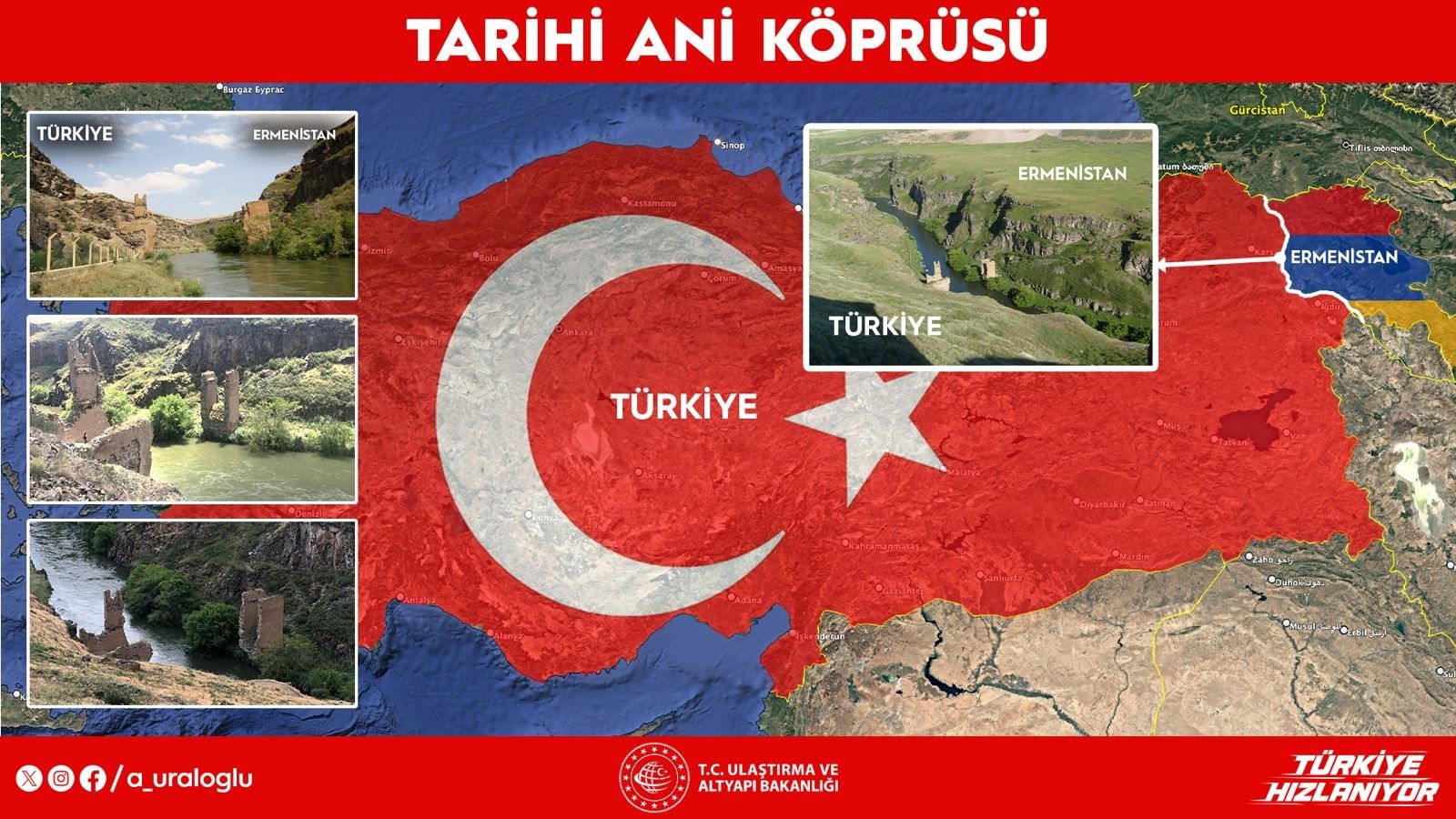Kars'taki tarihi Ani Köprüsü yeniden inşa edilecek - 3