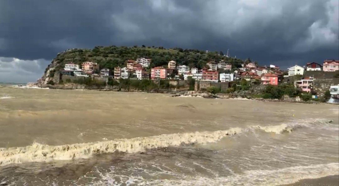 Amasra’da hava bir günde değişti